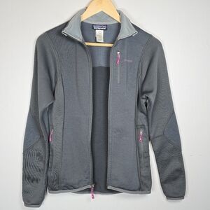 Patagonia Women's Piton Hybrid Zip Up Pocket Jacket Stretch Outdoors Performance